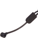 Shure PGA31 CONDENSADOR DE AURIDOS Micrófono con patrón polar cardioide, cuello de cisne flexible, parabrisas de espuma y conector TA4F (TQG) para su uso con sistemas inalámbricos Shure (PGA31-TQG)