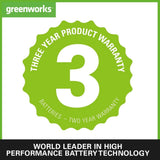 Greenworks GD24SVK4D Aspiradora sin Cable Lujosa, Succión Alta Potencia, Filtro HEPA, Pelo de Mascotas, Potencia 3 Niveles,Cargador de Pared, Garantía 3 Años