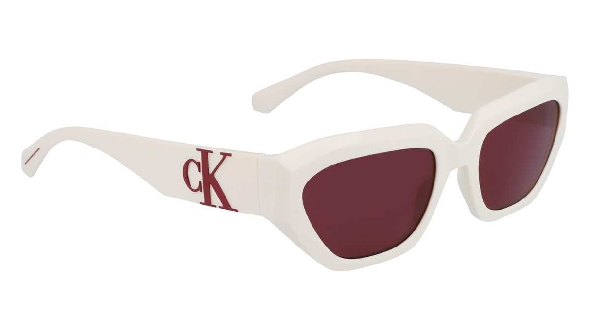 CALVIN KLEIN JEANS CKJ23652S Gafas, Ivory, 54/19/145 Unisex Adultos