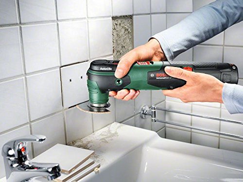 Bosch 0603103001 Herramienta Multifuncional a Batería, 0 W, 12 V, Negro, Verde, Rojo