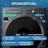 RANE Twelve MKII - Controlador DJ Midi Motorizado, Giradiscos de 12’’ Estilo Vinilo con Control DVS y USB Midi para Traktor, Virtual DJ & Serato DJ