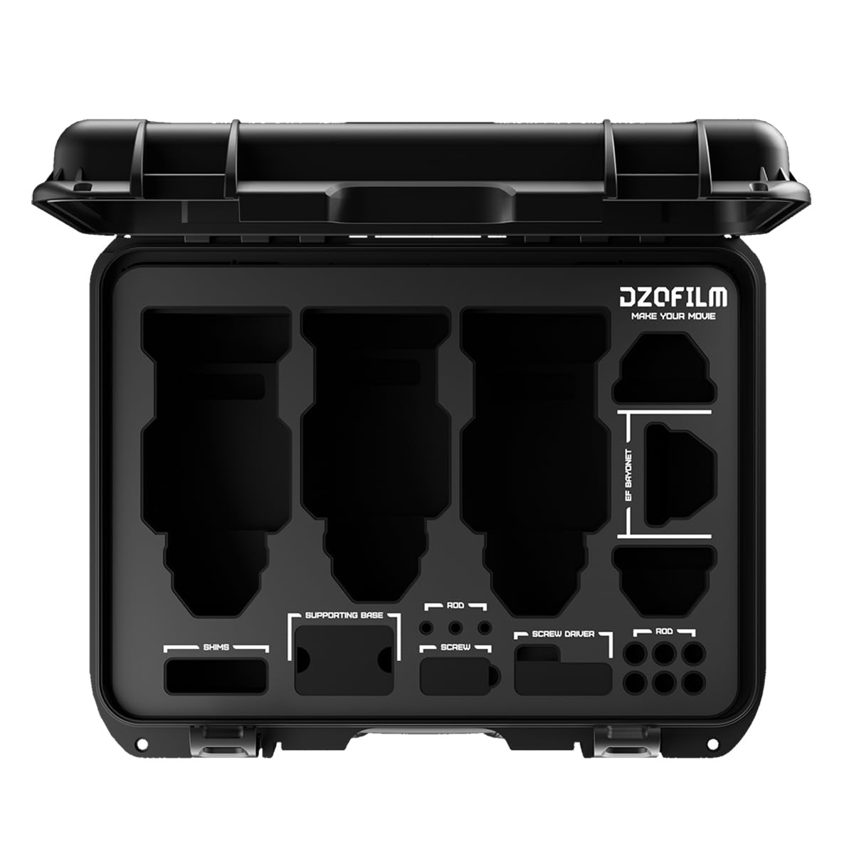 DZOFILM Estuche rígido para Pictor Zoom 3 Lentes (14-30/20-55/50-125)
