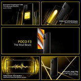 Xiaomi Poco F3 - Smartphone 6+128GB, 6,67” 120Hz, Snapdragon 870, Cámara Triple de 48MP, 4520mAh, Blanco Ártico (Versión Global)