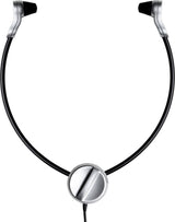 GRUNDIG Swingphone 568 Negro, Plata Intraaural bajo Le Menton Casco - Cascos (Intraaural, bajo El Mentón, con Hilo, 95 DB, 2,4 m, Negro, Plata)