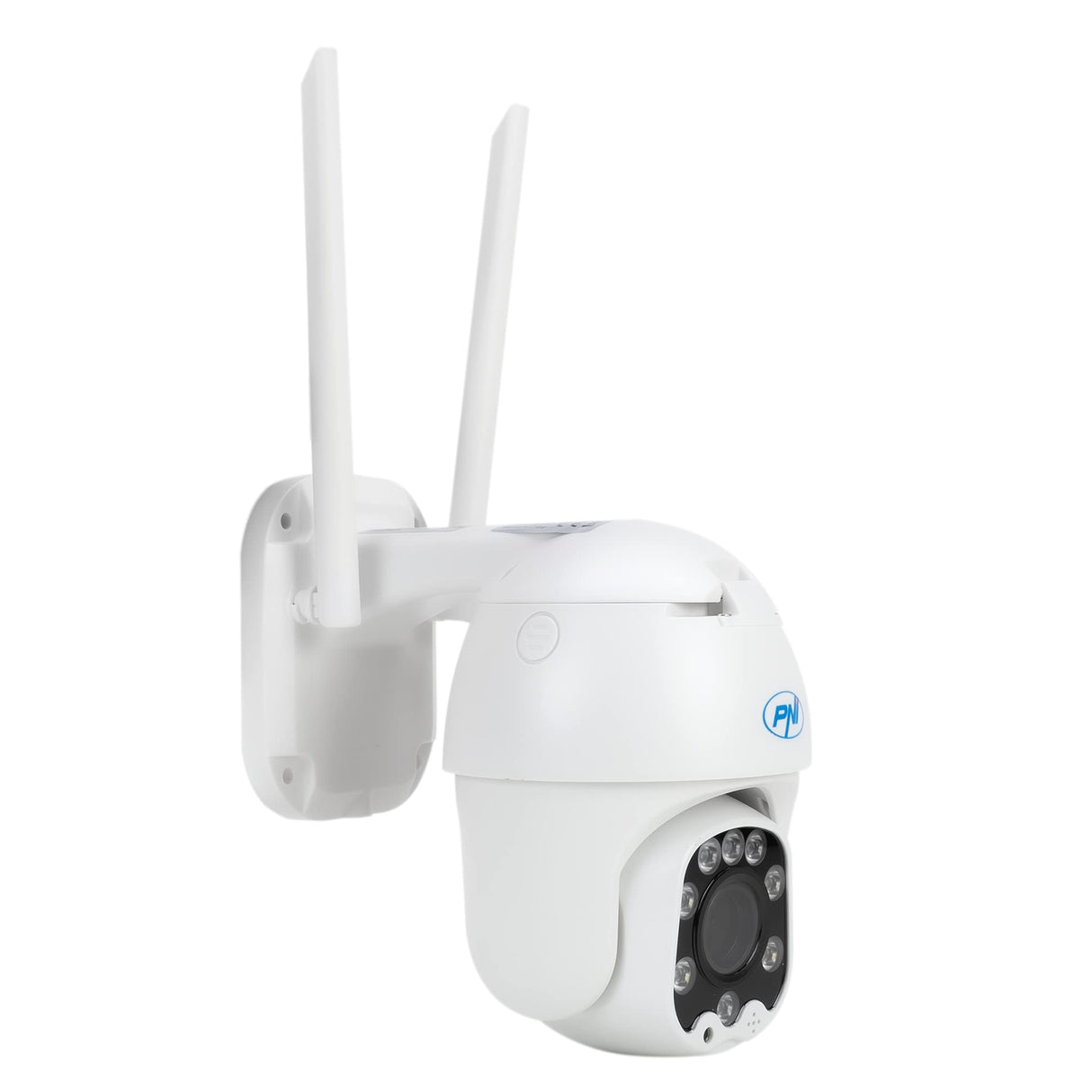 PNI Cámara de videovigilancia en Vivo PTZ IP60 con Panel Solar, 2MP, gsm 4G, Ranura SIM