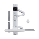 Ergotron LX Wall Mount System 81,3 cm (32") Blanco - Soporte de pared para pantalla plana (Monitor de ordenador, 11,3 kg, 81,3 cm (32"), 75 x 75 mm, 100 x 100 mm, Blanco)