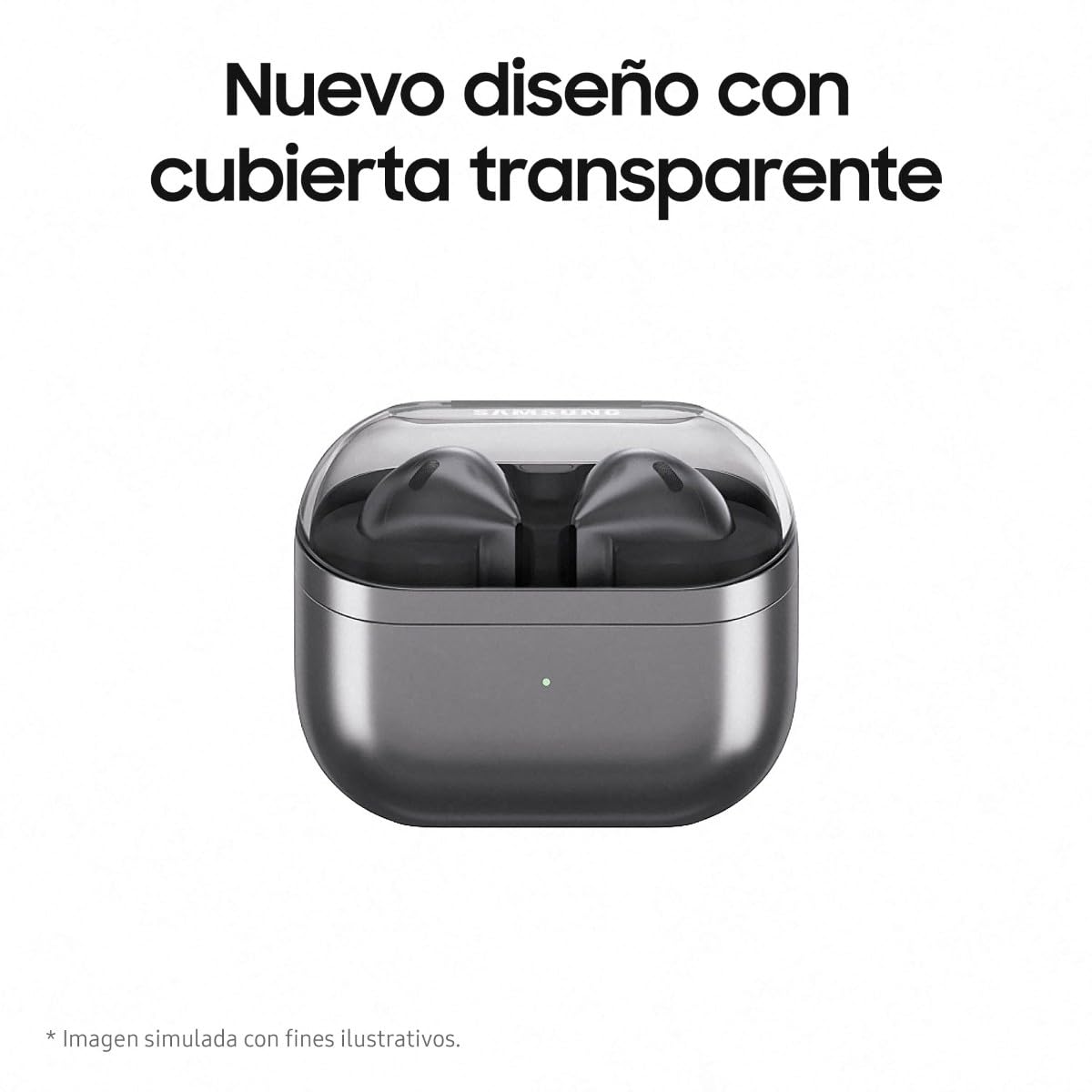 Samsung Galaxy Buds3 + Cargador - Auriculares Inalámbricos, Cancelación de Ruido, Bluetooth, Audio 360, Gris (Versión Española)
