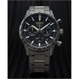 Seiko Reloj Analógico para Hombres de Cuarzo con Correa en Acero Inoxidable SSB413P1