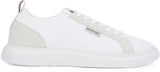 Tommy Hilfiger Sneaker con Suela Vulcanizada Hombre Light Knit Seasonal Elegante, Blanco (White), 43