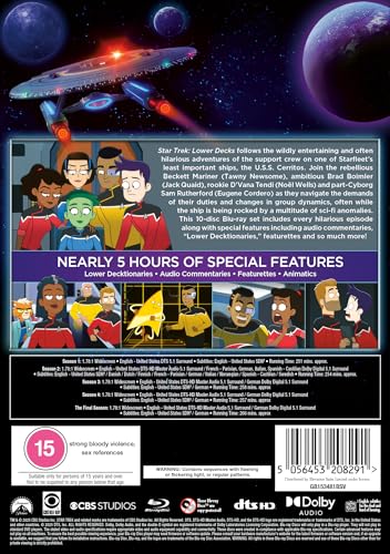 Star Trek: Lower Decks - The Complete Series [Blu-ray] [Region A & B & C]