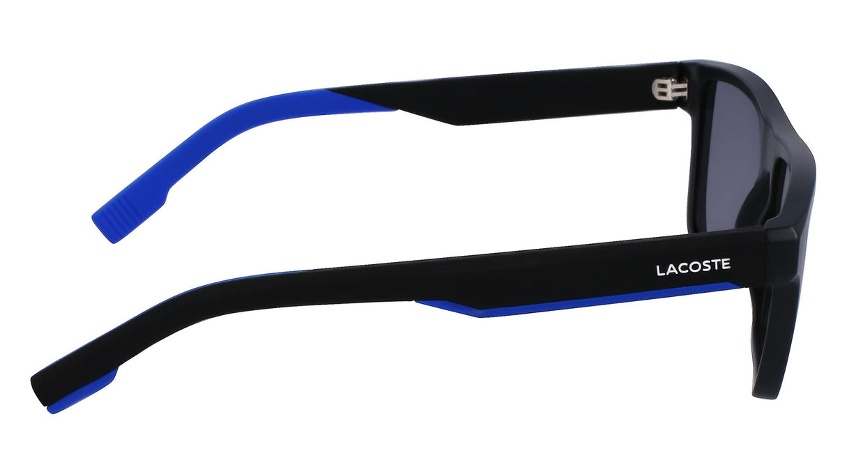 Lacoste L998s Gafas, Negro Mate/Azul, Taille Unique para Hombre