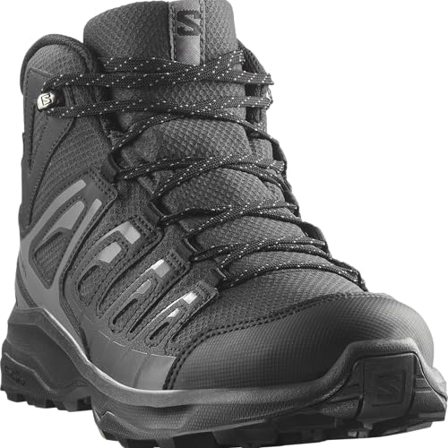 Salomon hombre Extregra MID GORE-TEX, zapatillas de senderismo versátiles y cómodas, perfectas para excursiones en aventuras al aire libre, PHANT, 42