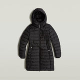 G-STAR Para Mujer Chaqueta ceñida con capucha Whistler Hedley, Negro (dk black D26405-B958-6484), S