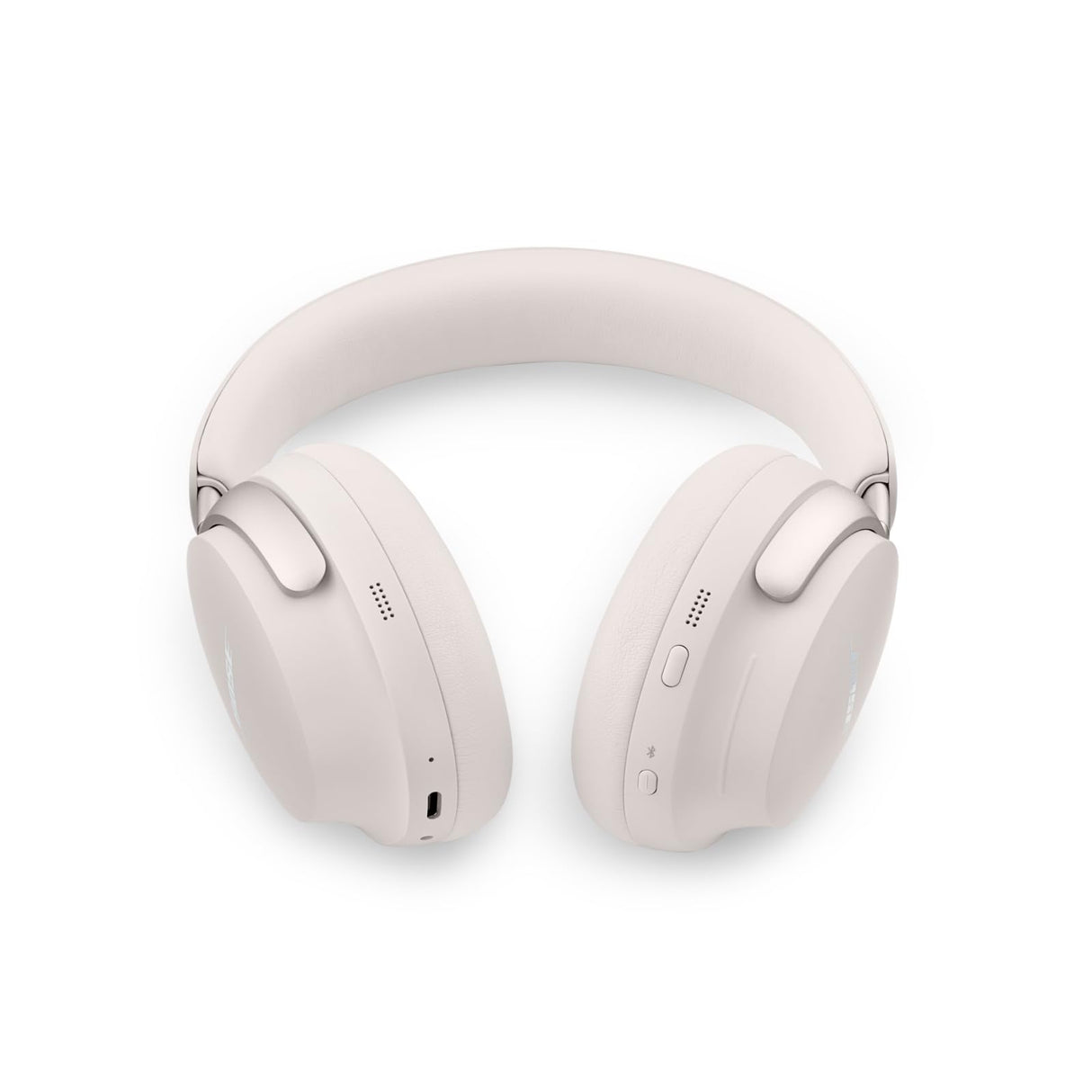 Bose QuietComfort Ultra Headphones, Auriculares inalámbricos con cancelación de ruido con audio espacial, Auriculares de diadema con micrófono, Batería de larga duración hasta 24 horas, Blanco Ahumado