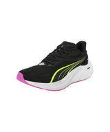 PUMA Electrify Nitro 4 WN, Zapatillas para Correr de Carretera Mujer, Black-Yellow Alert, 37.5 EU