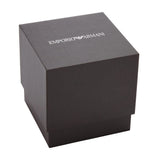 Emporio Armani Reloj Mujer, Movimiento de cuarzo, caja 32mm 2T Plata/Rosa con correa de acero, AR2067, Gris y gris perla
