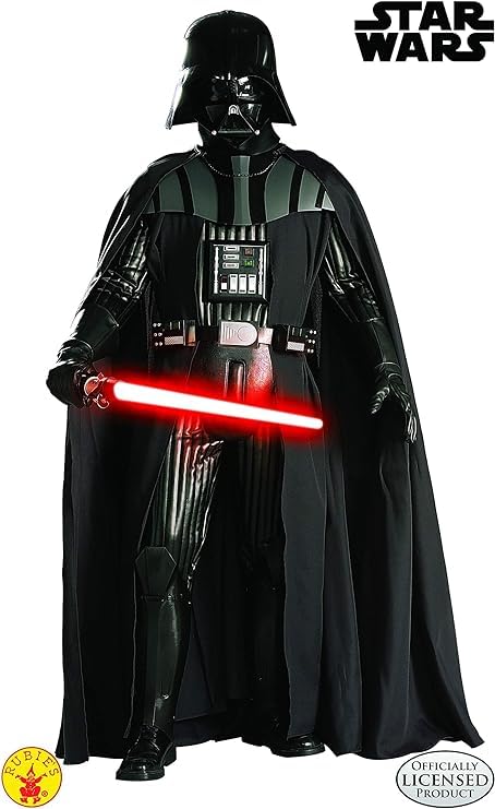 Star Wars Rubies Disfraz Darth Vader Edición Suprema para adultos, Traje completo de lujo con máscara y capa, Licencia Oficial Carnaval, Cosplay