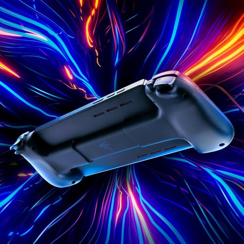 Razer Edge - Dispositivo Portátil para Juegos Android con Kishi V2 Pro (Qualcomm Snapdragon G3X Gen 1, Pantalla Aáctil AMOLED FHD+ de 6,8" y 144 Hz, Tecnología Háptica HyperSense) Negro