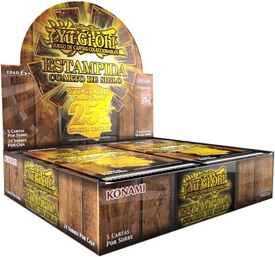 YU-GI-OH! Estampida Cuarto de Siglo Display (24)