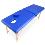 QUIRUMED Camilla Plegable de Masaje, Madera, Basic, 180 x 60 cm, Camilla portátil, Camilla Fisioterapia, Camilla estética, Camilla SPA, Color Blanco, hasta 120 kg
