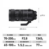 Sigma 70-200 mm F2.8 DG DN OS para Montaje en L