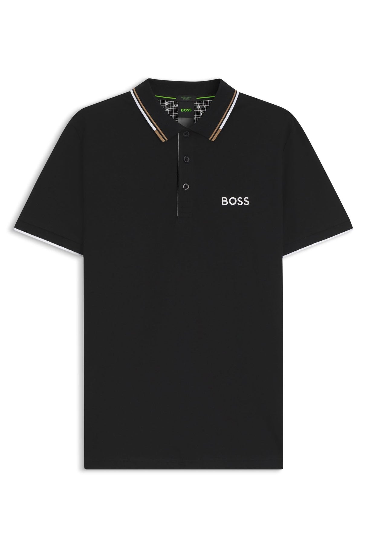BOSS Paddy Pro Polo, Black2, XXXXXL para Hombre