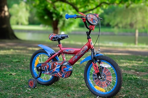 Huffy Spiderman Bicicleta Infantil, Rojo, M