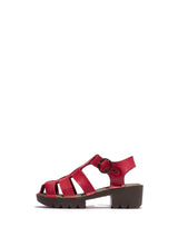 Fly London EMME511FLY, Sandalias Mujer, Rubi, 40 EU