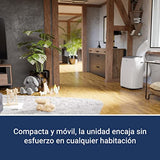 Climatizador móvil SUNTEC Coolfixx 12000 BTU APP - Aire acondicionado móvil y silencioso con control Smart App - Deshumidificador para habitaciones de hasta 60 m2 - Refrigeración y calefacción móvil