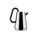 Alessi Toru NE01 B, Hervidor Eléctrico de Diseño, en Acero Inoxidable 18/10 y Resina Termoplástica, Enchufe Europeo, 2400 W, 170 cl, Negro