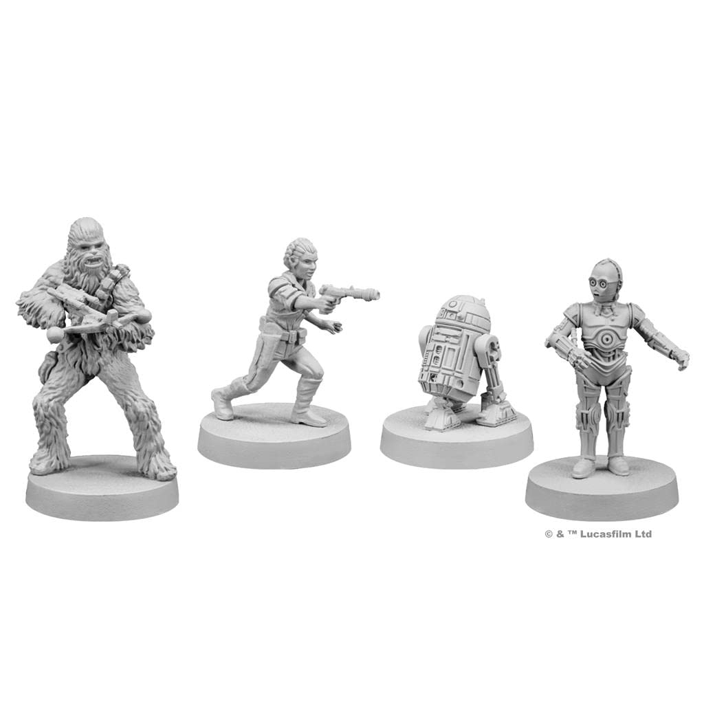 Star Wars - Atomic Mass Games Star Wars Legion - Defensores de la Base Eco - Juego de Miniaturas en Español, SWL122ES