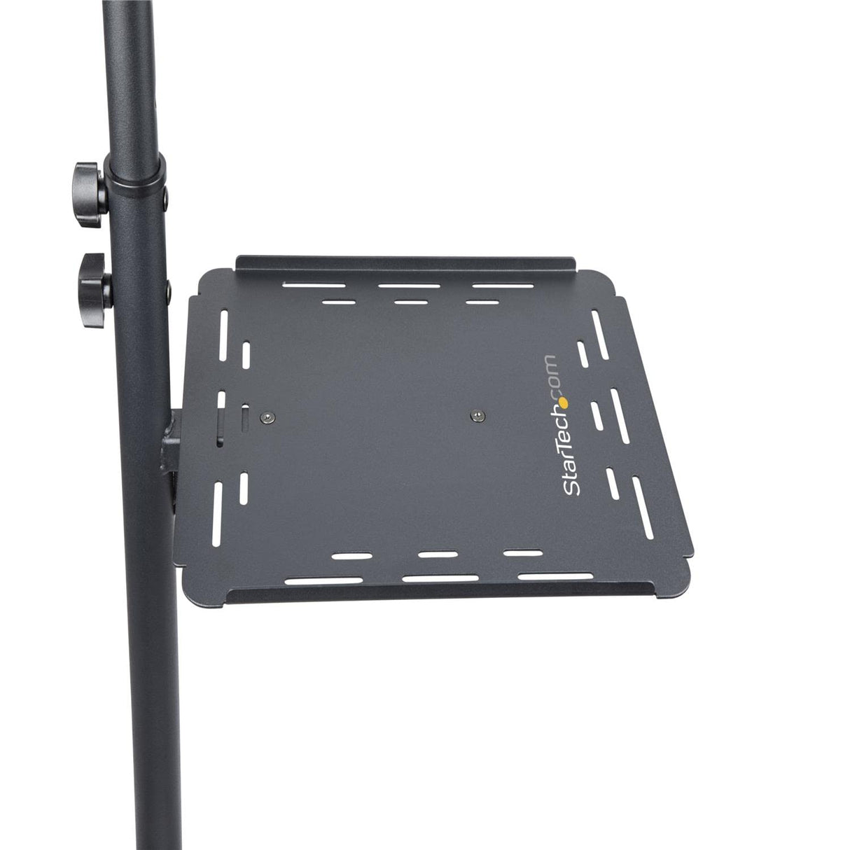 StarTech.com Soporte Móvil para Proyector y Ordenador Portátil - Carrito de Servicio Pesado para Proyector (2 Estantes) - de Altura Ajustable para Presentaciones - con Ruedas Bloqueables (ADJPROJCART)