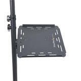 StarTech.com Soporte Móvil para Proyector y Ordenador Portátil - Carrito de Servicio Pesado para Proyector (2 Estantes) - de Altura Ajustable para Presentaciones - con Ruedas Bloqueables (ADJPROJCART)