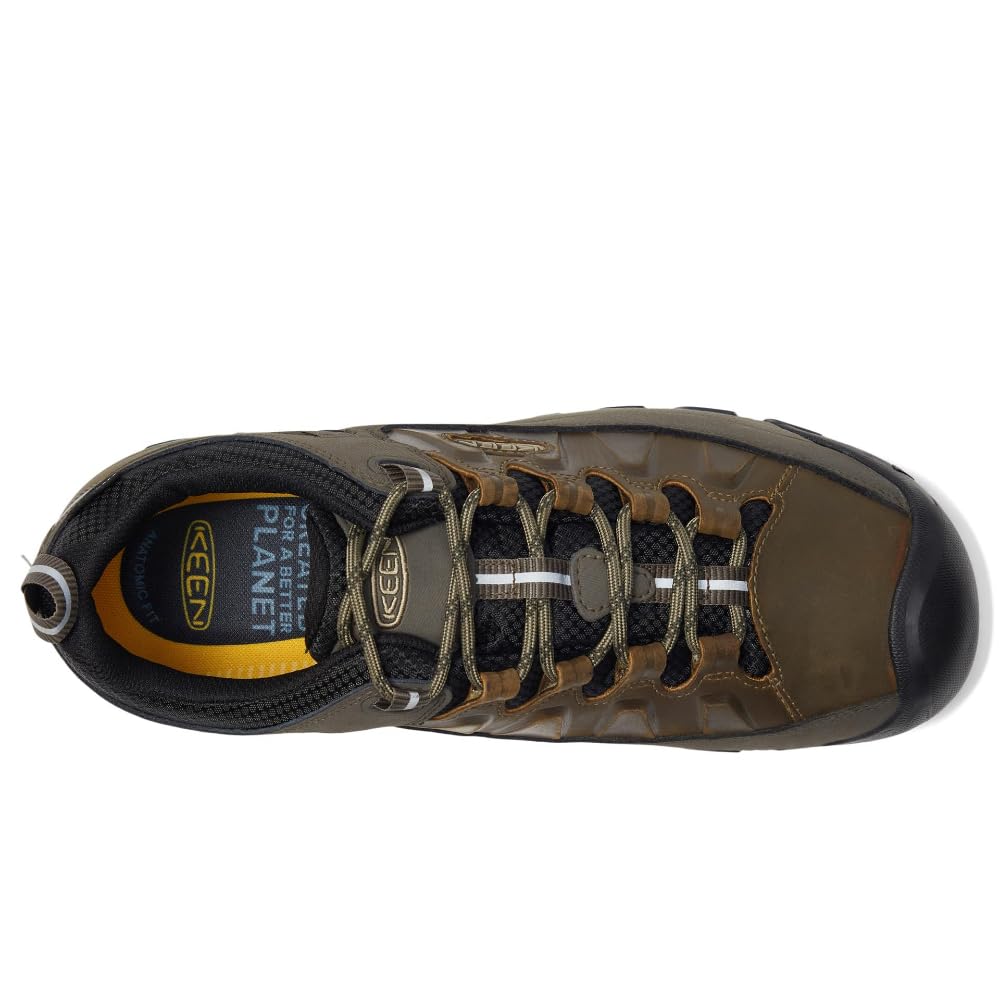 KEEN Targhee 3 Waterproof, Zapatos para Senderismo , Marrón (Bungee Cord/Black), 45 EU