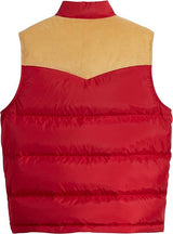 Levi's Western Super Puffer Vest, Hombre, Rhythmic Red, S