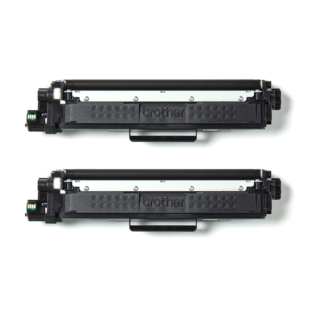 Brother TN247BKTWIN Pack de 2 cartuchos de tóner negro de larga duración, Para las impresoras HLL3210CW, HLL3230CDW, HLL3270CDW, DCPL3510CDW, DCPL3550CDW, MFCL3710CW, MFCL3750CDW, MFCL3770CDW