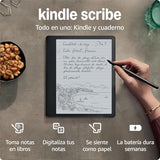 Kindle Scribe (2022), el primer Kindle que a la vez es un cuaderno digital, todo en uno, con 16 GB de almacenamiento y una pantalla Paperwhite de 10,2" y 300 ppp | Con el lápiz básico