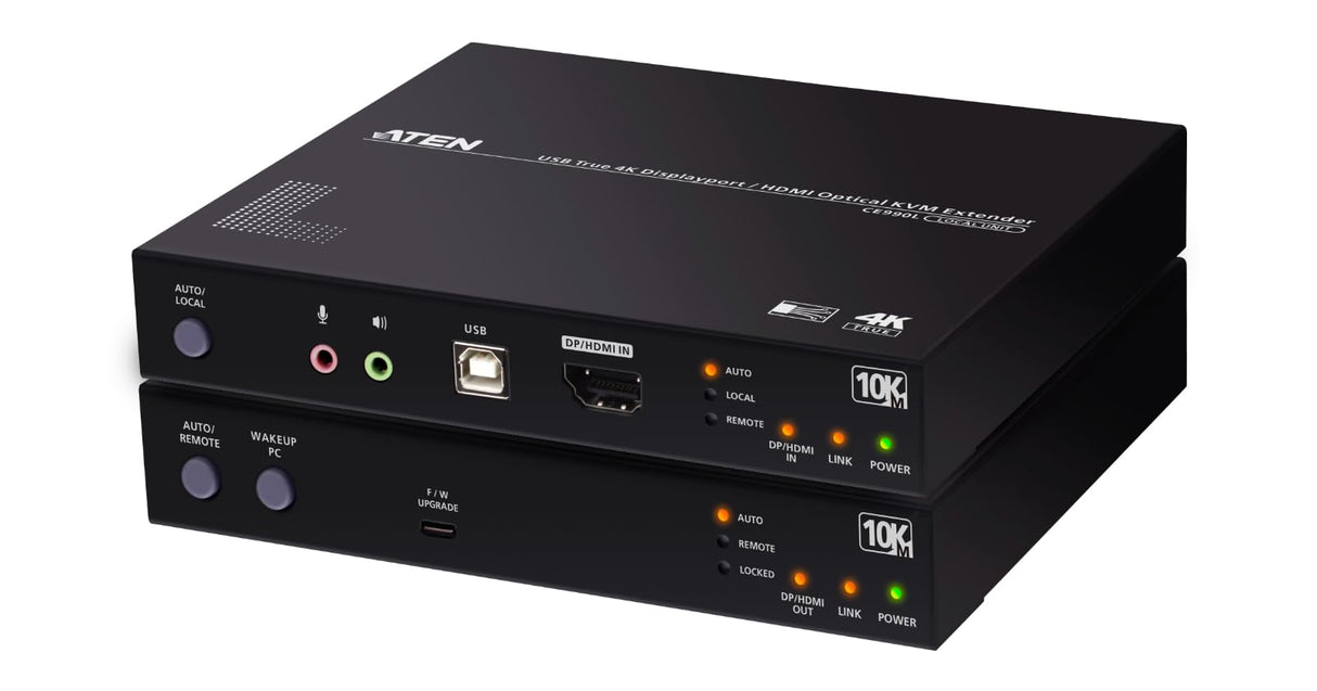 ATEN CE990 USB True 4K DisplayPort/HDMI Optical KVM Extender