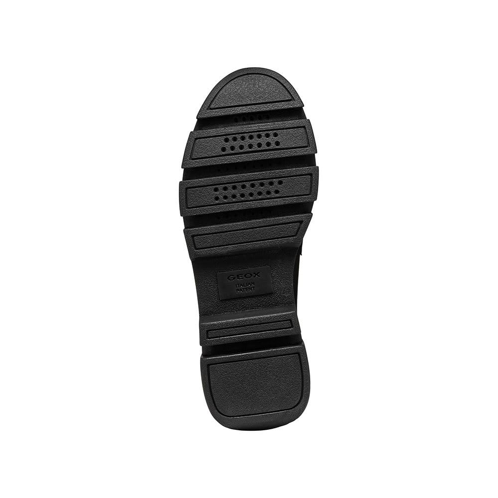Geox D Vilde C, Mocasin Mujer, Black, 37.5 EU