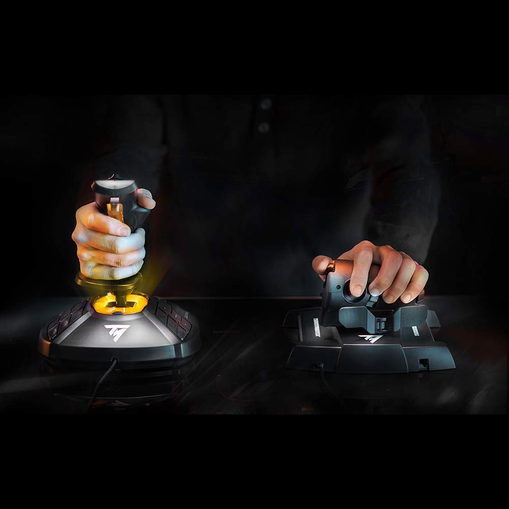 Thrustmaster T16000 FCS Hotas - Control de Vuelo de Precisión para Juegos y Simulación para PC