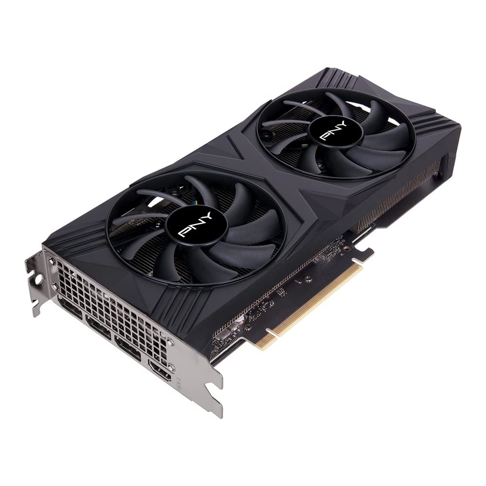 PNY GeForce RTX™ 4060 Ti 16GB Verto Dual Fan Edition Tarjeta gráfica DLSS 3