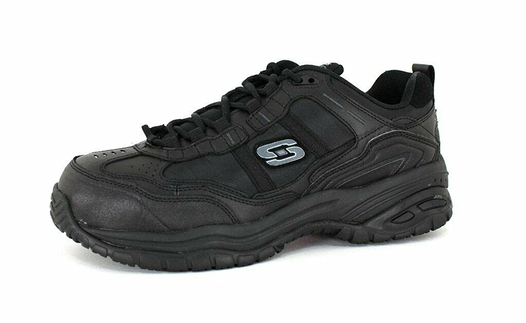 Skechers Soft Stride Grinnel, Zapatillas Hombre, Black, 46 EU