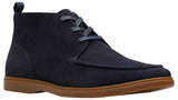 Clarks Torford Mid, Derby Hombre, Navy Suede, 43 EU