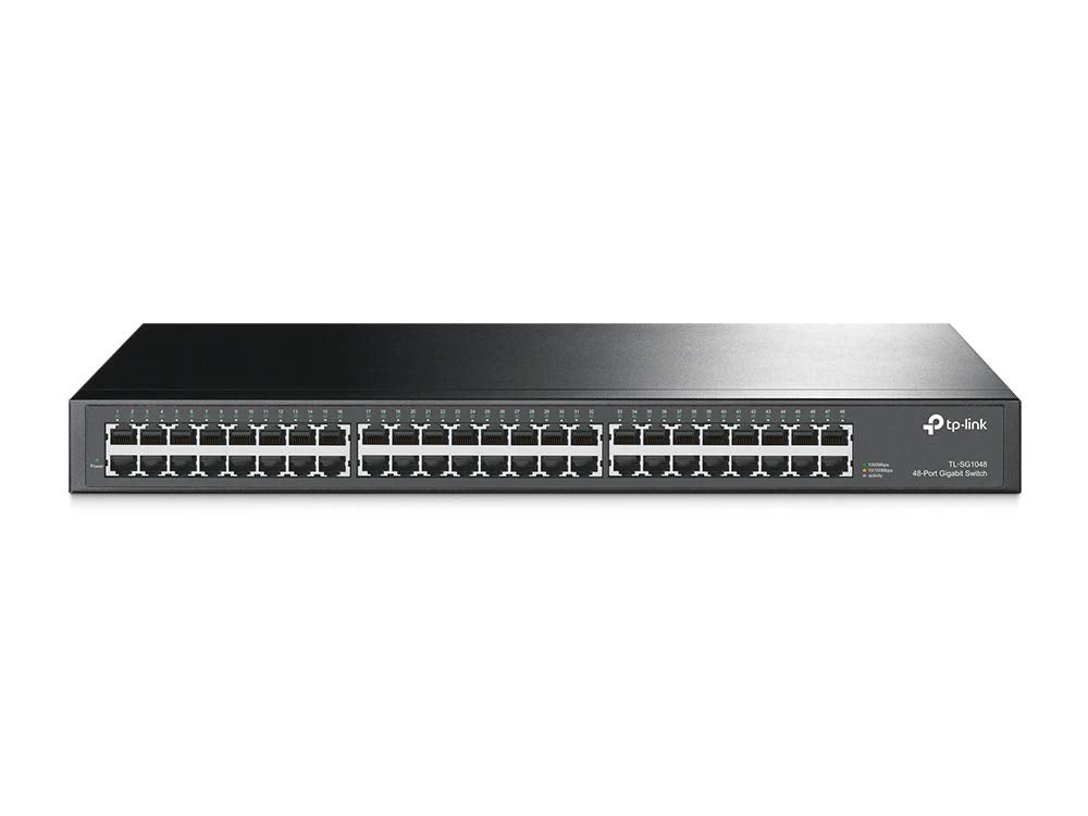 TP-Link TL-SG1048 V5.0 Switch con 48 Puertos Gbit, una Unidad Rack de 19 Pulgadas, Rack V5