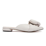 L37 HANDMADE SHOES La Playa, Sandalia Mujer, Blanco, 37 EU
