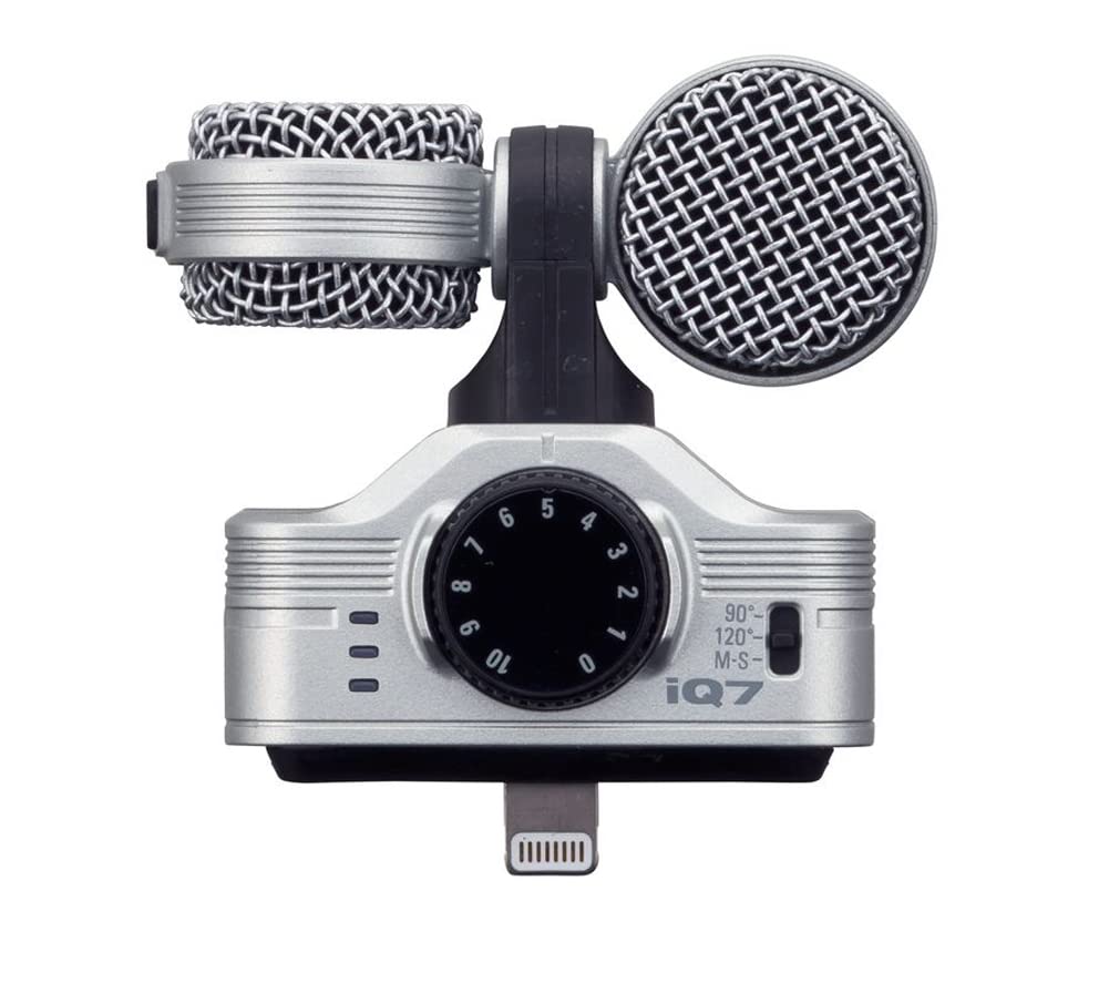 Zoom - IQ7 - micrófono stereo mid/side para iPhone5/iPod touch/iPad mini