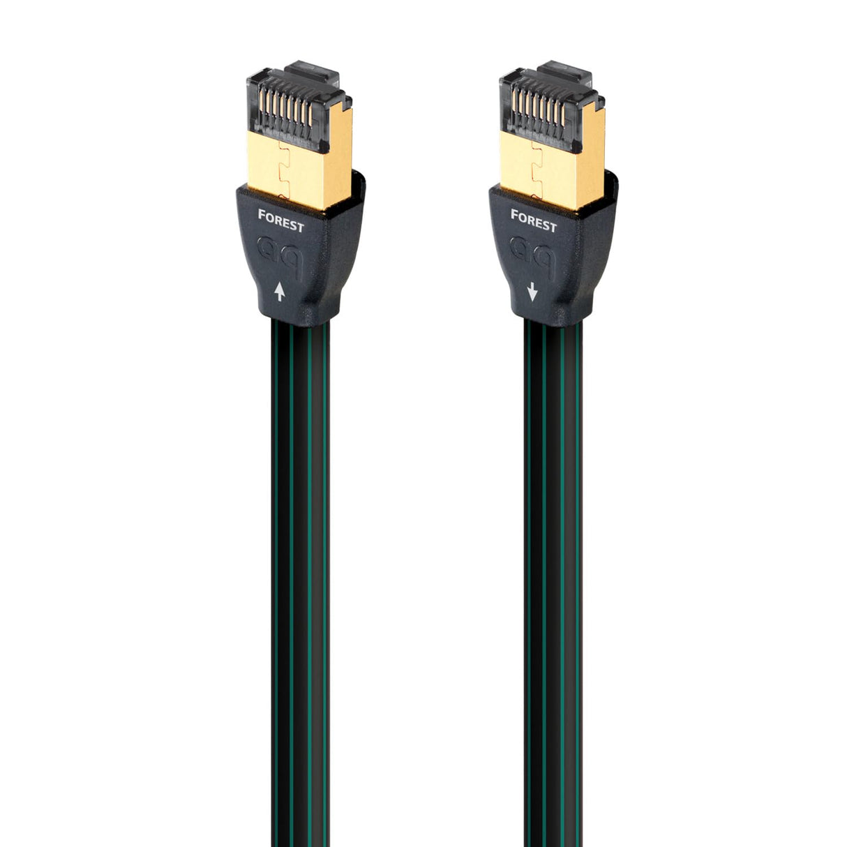 AudioQuest 1.5m RJ/E Forest - Cable de Red (1,5 m, Cat7, RJ-45, RJ-45, Negro)