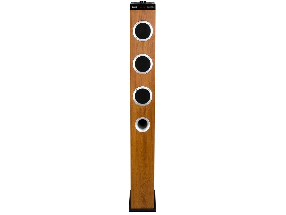 Trevi XT 10A8 BT Soundtower - Altavoz Amplificador de Torre 2.1 Color Madera (0XT10A830)