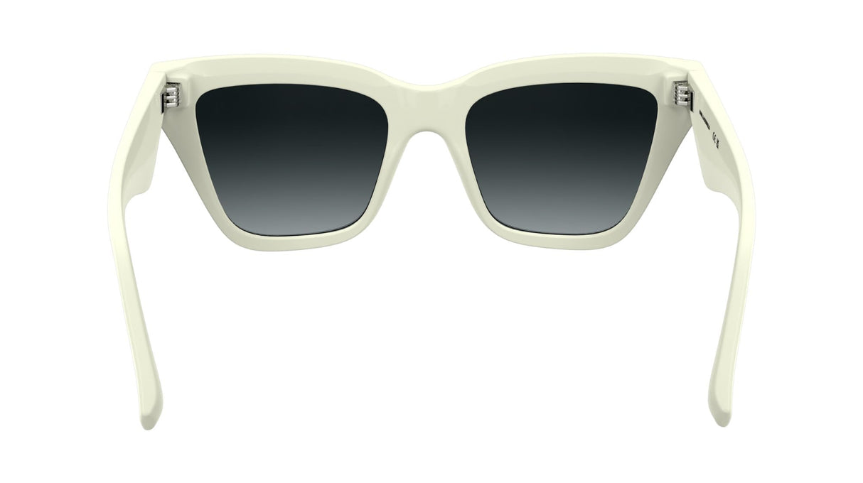 KARL LAGERFELD KL6184S Gafas, White, 53-140-19 Unisex Adulto