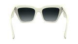 KARL LAGERFELD KL6184S Gafas, White, 53-140-19 Unisex Adulto